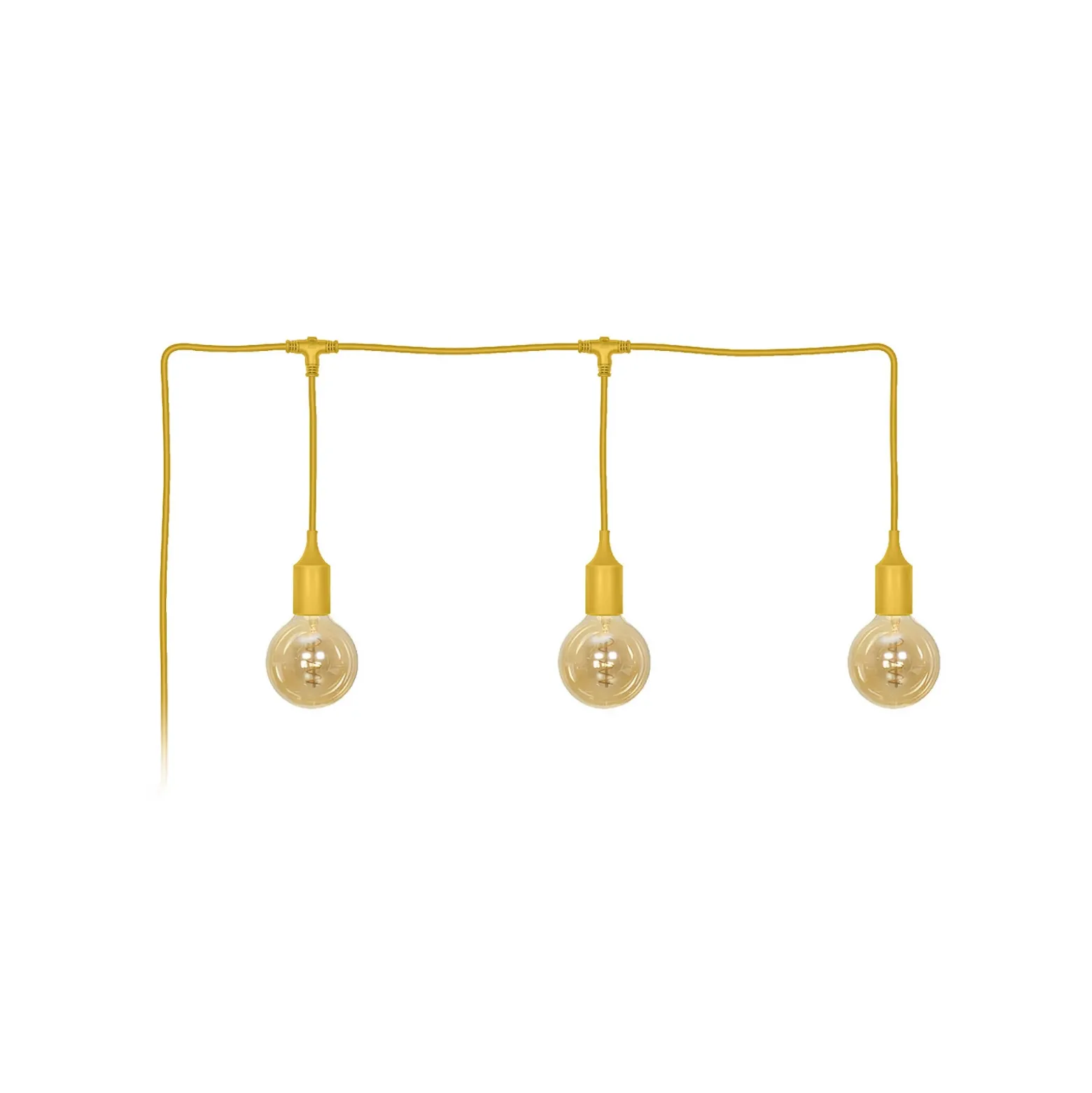 Guirnalda de luces OSRAM ENDURA DECOR, amarilla, 7 m, 3 luces, IP44
