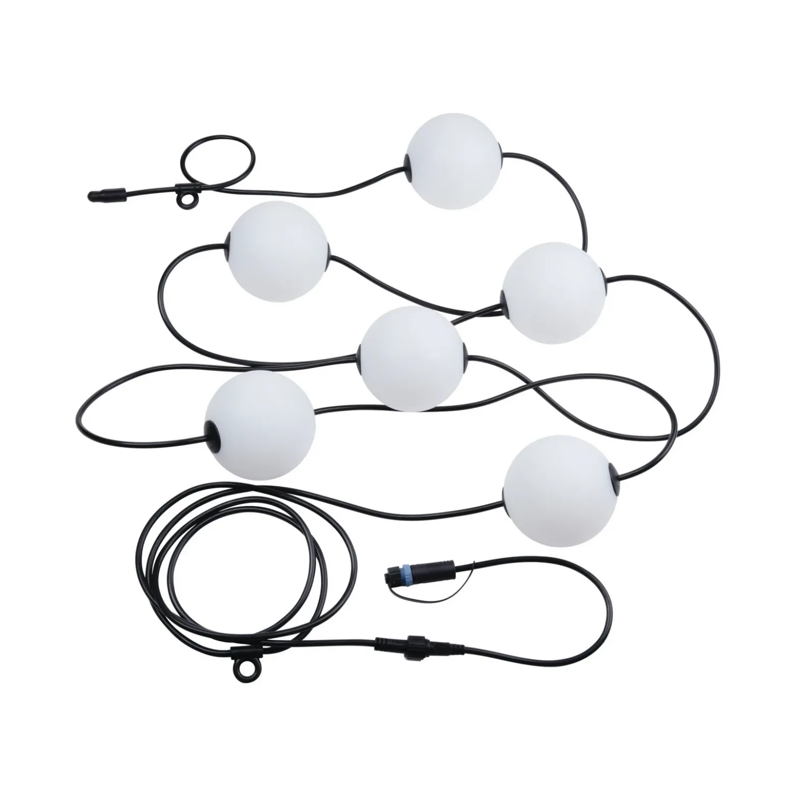 Guirnalda de luces Paulmann Plug & Shine Naima, juego básico, 6 m, IP67
