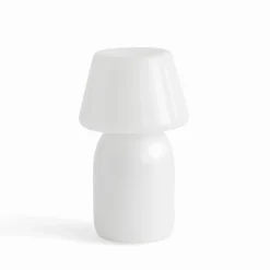HAY Apollo Lámpara de mesa LED portátil recargable de cristal