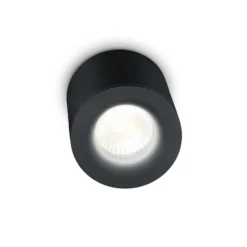 Helestra Lot plafón para exterior, IP65, negro