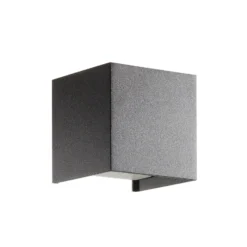 Helestra Siri 44 aplique para exterior arriba/abajo negro