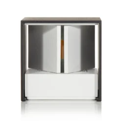 Helestra Siri 44 aplique para exterior arriba/abajo negro