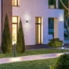 Hoosic - aplique para exterior, sensor movimiento