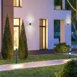 Hoosic - aplique para exterior, sensor movimiento