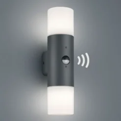 Hoosic - aplique para exterior, sensor movimiento