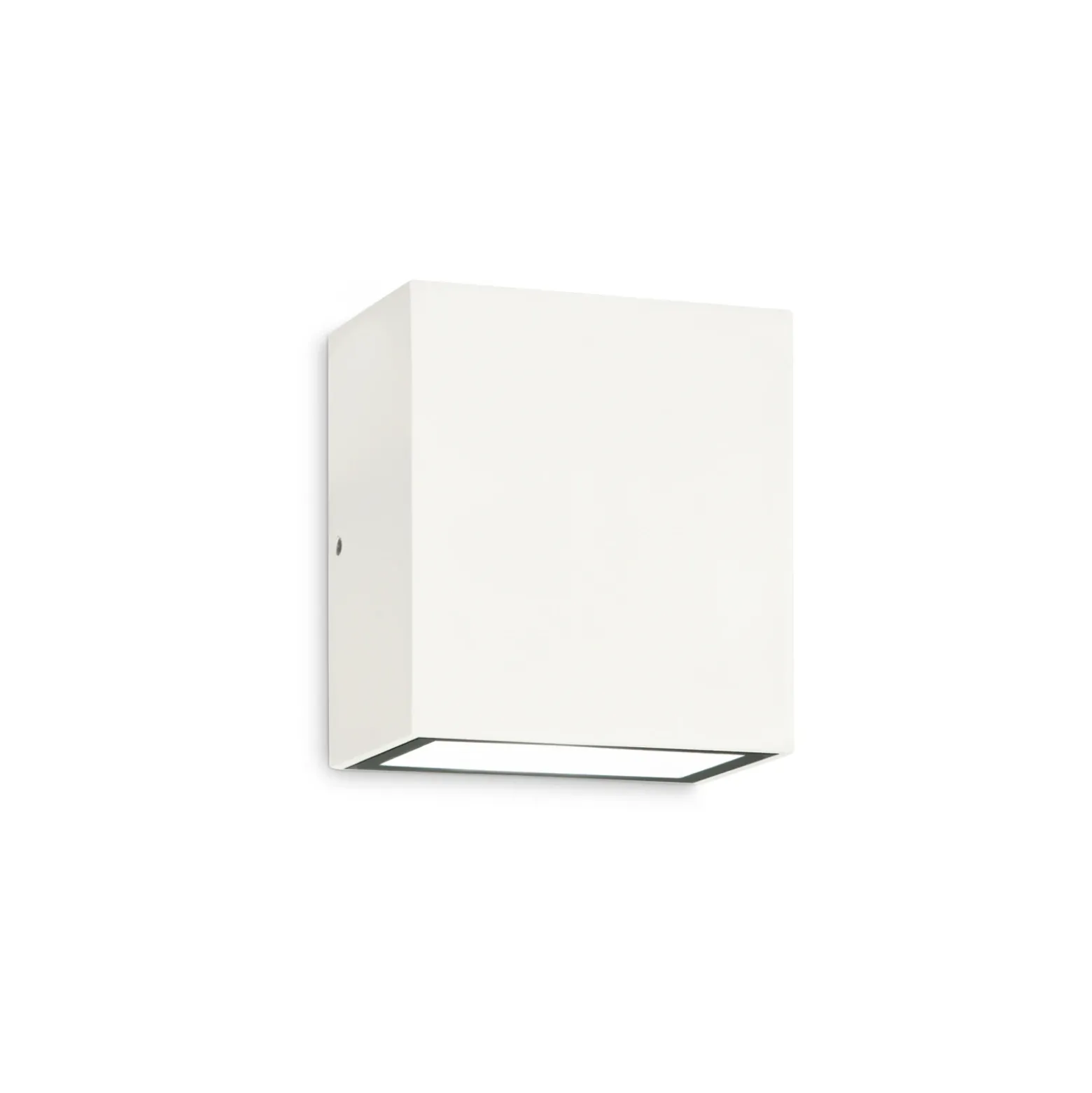 Ideal Lux Aplique de exterior Argo, blanco, 3.000 K, down