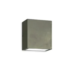 Ideal Lux Aplique de exterior Argo antracita, 4.000 K, down