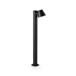 Ideal Lux bolardo luminoso gas, negro, aluminio, altura 80 cm