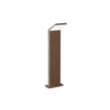 Ideal Lux bolardo luminoso LED Style marrón altura 50 cm aluminio 3.000 K