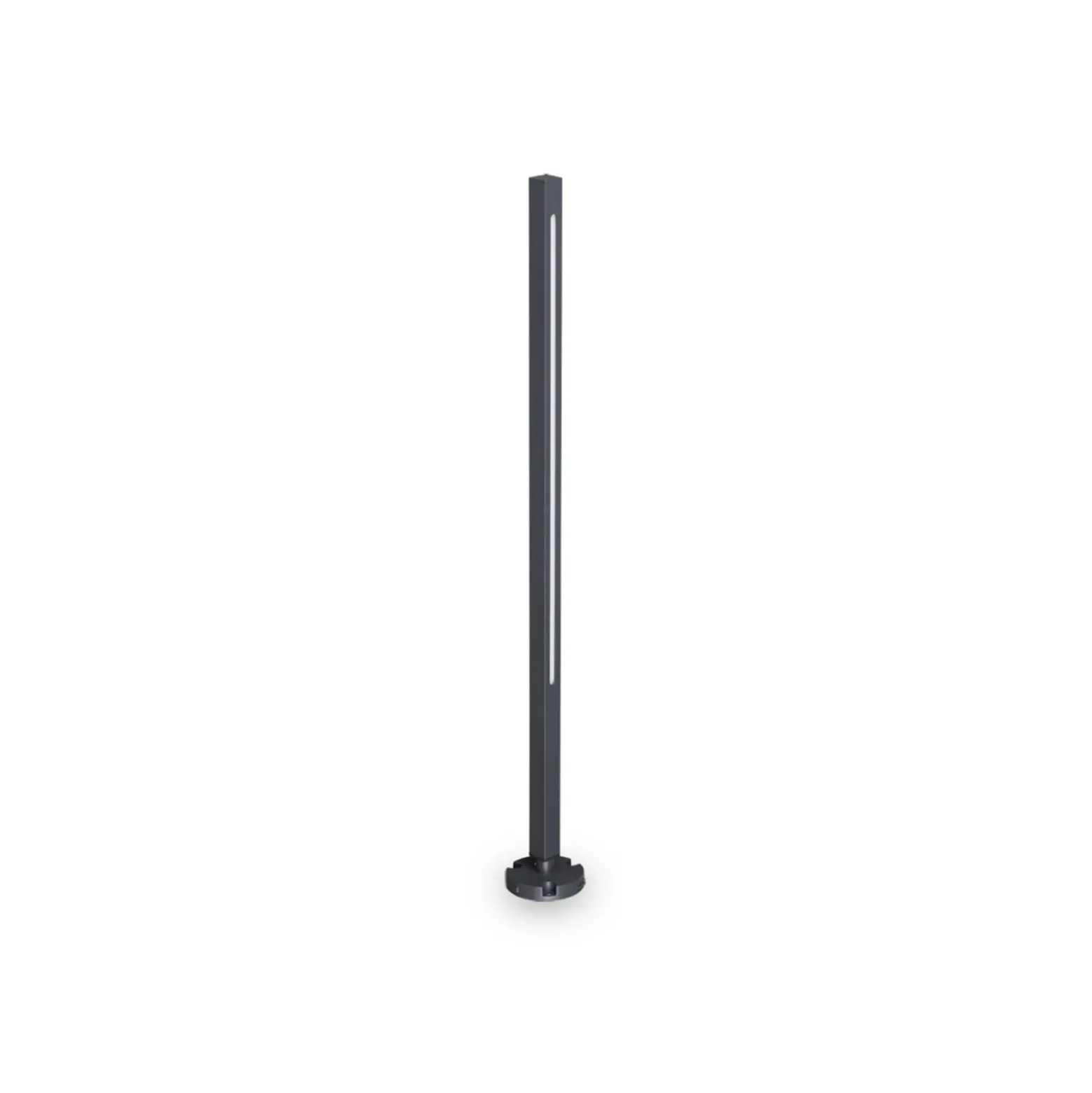 Ideal Lux Bolardo luminoso LED Jedi metal antracita Altura 80,5 cm