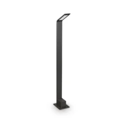 Ideal Lux bolardo luminoso LED negro 3.000 K altura 80 cm aluminio