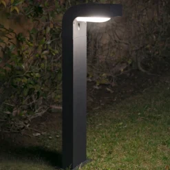 Iluminación de senderos KLAMP de color antracita