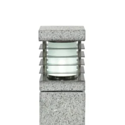 Iluminación de senderos La Mer, granito auténtico