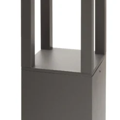 Iluminación de senderos LED Agra gris oscuro