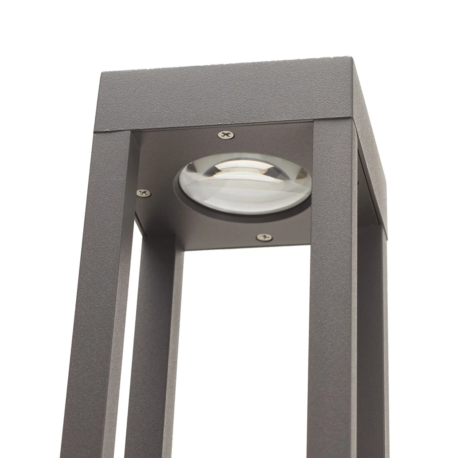 Iluminación de senderos LED Agra gris oscuro