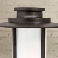 Iluminación de senderos Putri marrón oscuro