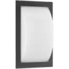 Ivett aplique para exterior, antracita, E27, detector de movimiento