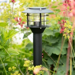 Jardín 24 bolardo luminoso LED Poste, altura 45 cm, 3 W