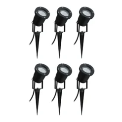 Juego de 6 focos LED con pica para suelo Paulmann Special Line