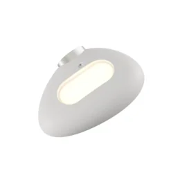 Karman aplique LED para exterior Flò blanco 16 x 12 cm resina IP55