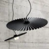 Karman Gonzaga lámpara colgante LED Ø 59 cm, negro