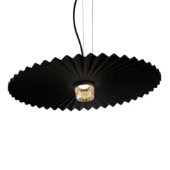 Karman Gonzaga lámpara colgante LED Ø 59 cm, negro
