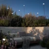 Karman Lámpara LED con pica MINUIT, altura 160 cm, negro, IP65