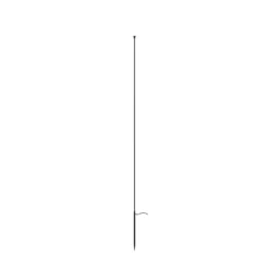 Karman Lámpara LED con pica MINUIT, altura 160 cm, negro, IP65