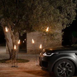 Karman Nilo lámpara de pie LED exterior alto 150cm