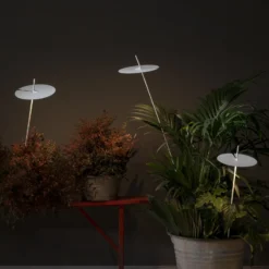 Karman Xana colgante exterior LED blanca, 130 cm