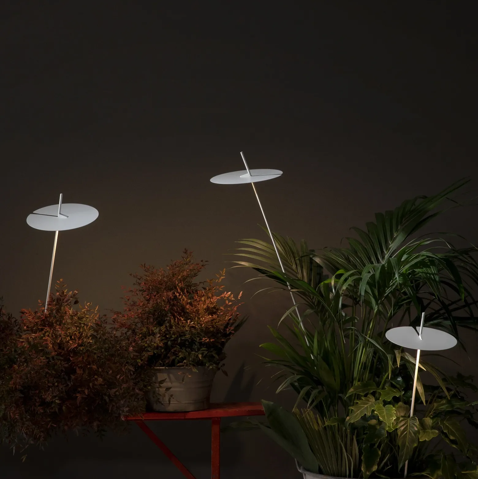 Karman Xana colgante exterior LED blanca, 96 cm