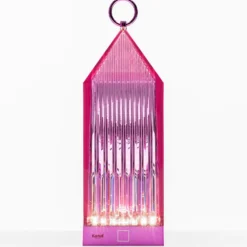 Kartell Lantern lámpara de mesa LED, lila IP54