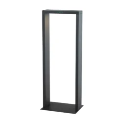 KLEWE Lámpara LED solar AXIS MAXI, antracita, 65 cm, aluminio, IP65