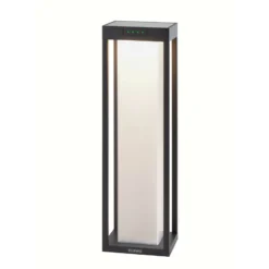 KLEWE Lámpara LED solar RADIA MAXI MOON, antracita, 50 cm, IP65