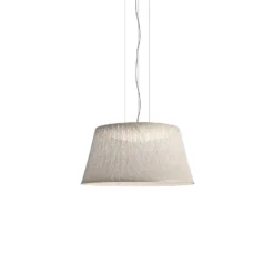 Lampára colgante exterior LED WIND de Vibia, beige, 64 x 120 cm, 927