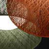 Lampára colgante exterior LED WIND de Vibia, terracota, 30 x 60 cm, 927