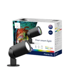 LED foco exterior tint Flores XL, IP44, CCT, RGB