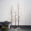 LED árbol decorativo Tobby Tree IP44 marrón altura 150cm
