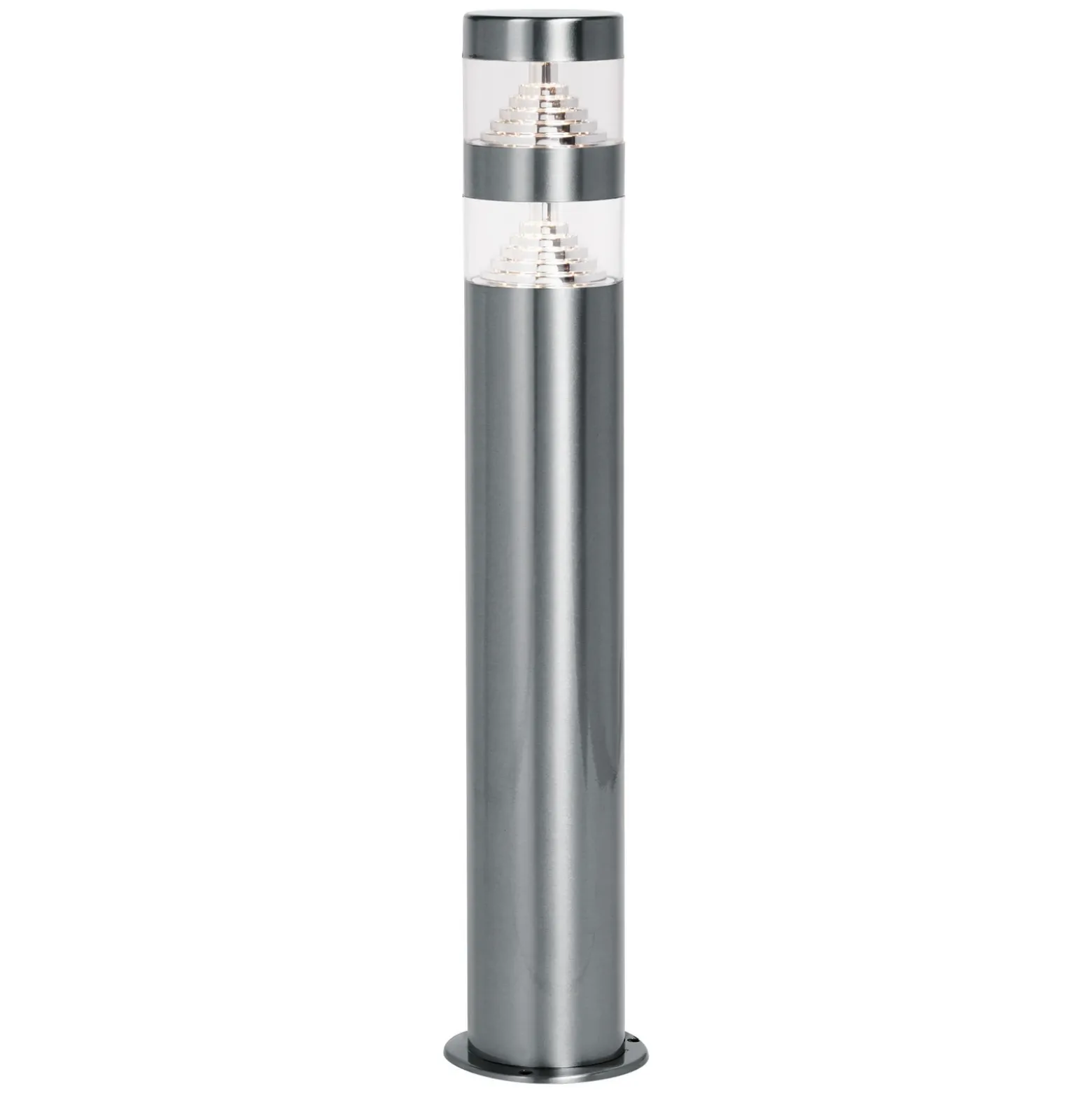LEDVANCE Bolardo luminoso LED Endura Hybrid Orion Double, acero inoxidable