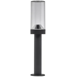 LEDVANCE Endura Classic Bolardo luminoso ámbar, gris oscuro