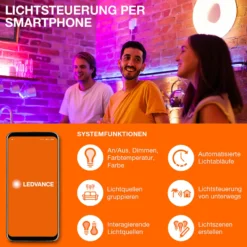 LEDVANCE SMART+ WiFi Circle Control cámara luz