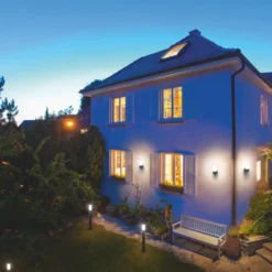 LEDVANCE SMART+ WiFi Outdoor Pipe Wall, RGBW