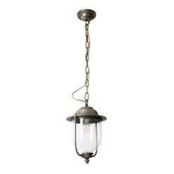 LINDAU - Lámpara colgante de exterior con suspensión de cadena