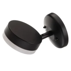 Lindby Amya aplique exterior de aluminio, redondo