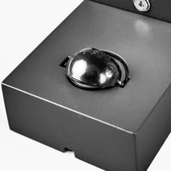 Lindby Aplique de exterior Palina, sensor, IP44, antracita