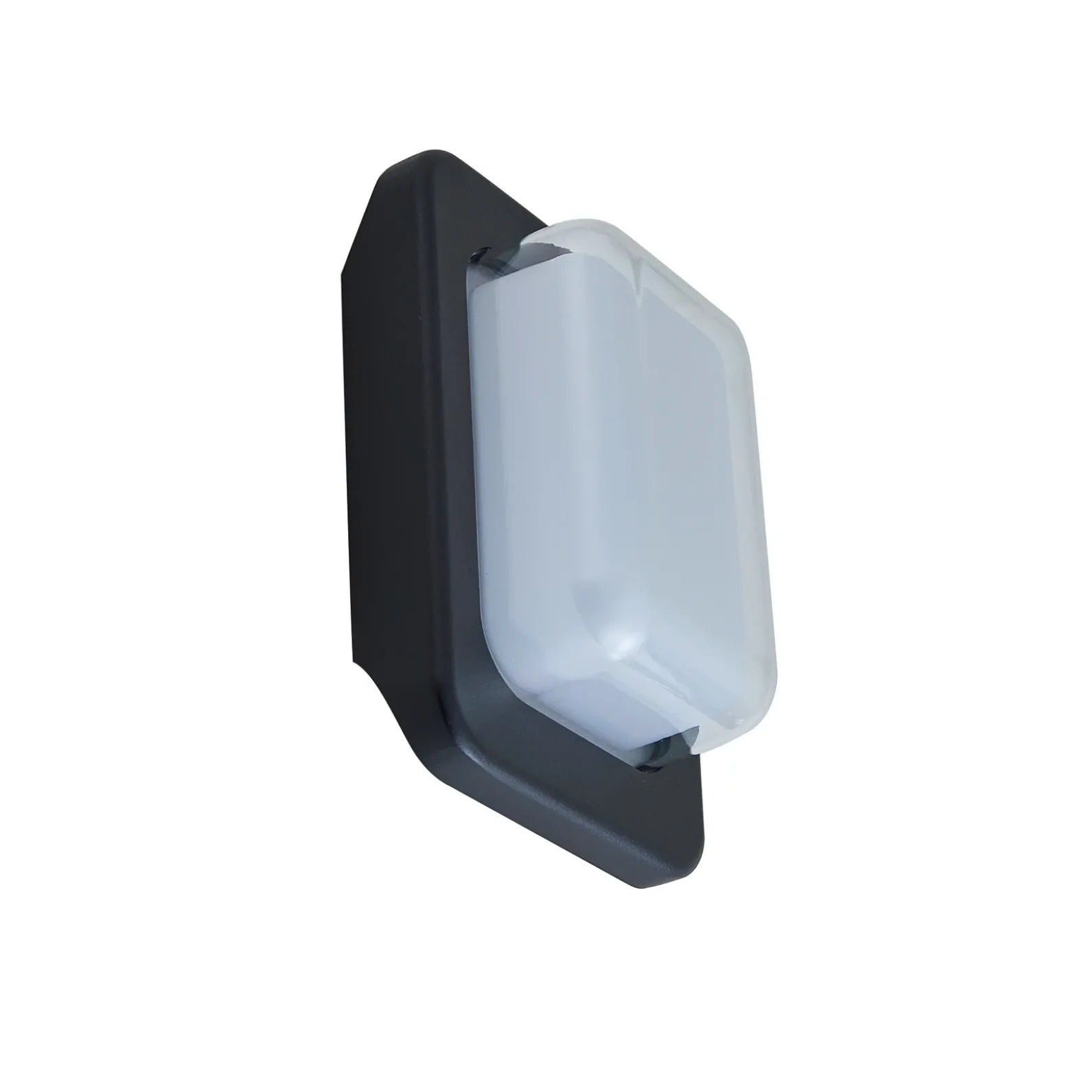 Lindby aplique LED para exterior Sibara, antracita, angular, IP54