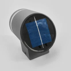 Lindby Aplique LED para exterior Melinda, 9 cm, acero inoxidable