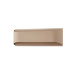 Lindby aplique LED para exterior Lenore, beige, metal, 36,5 cm