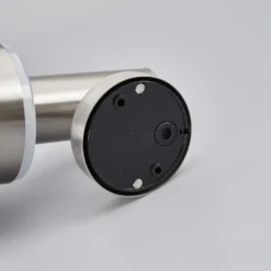 Lindby Aplique LED para exterior Lillie, altura 19 cm, acero inoxidable