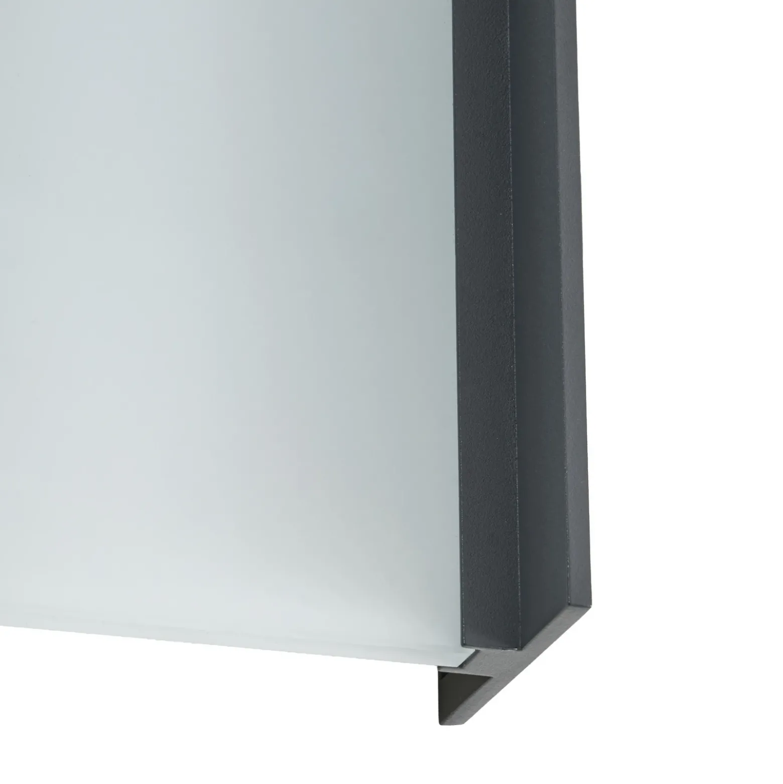 Lindby Aplique LED para exterior Selqa, número de casa, antracita, IP65